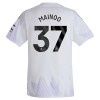 Camisola Manchester United Mainoo 37 Homen Equipamento 2ª 2025-26